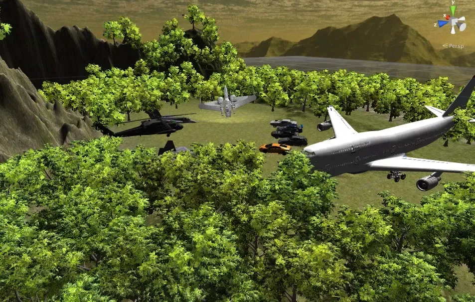 AeroAuto VR - Google CardBoard Screenshots