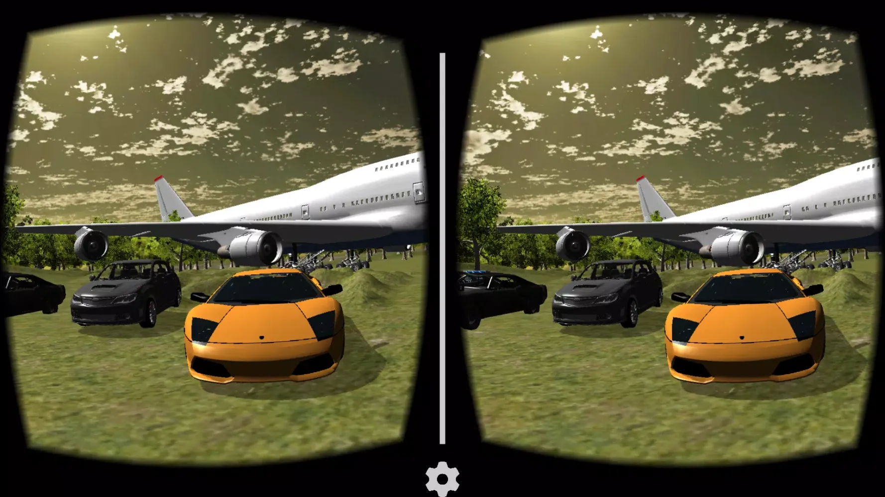 AeroAuto VR - Google CardBoard Screenshots
