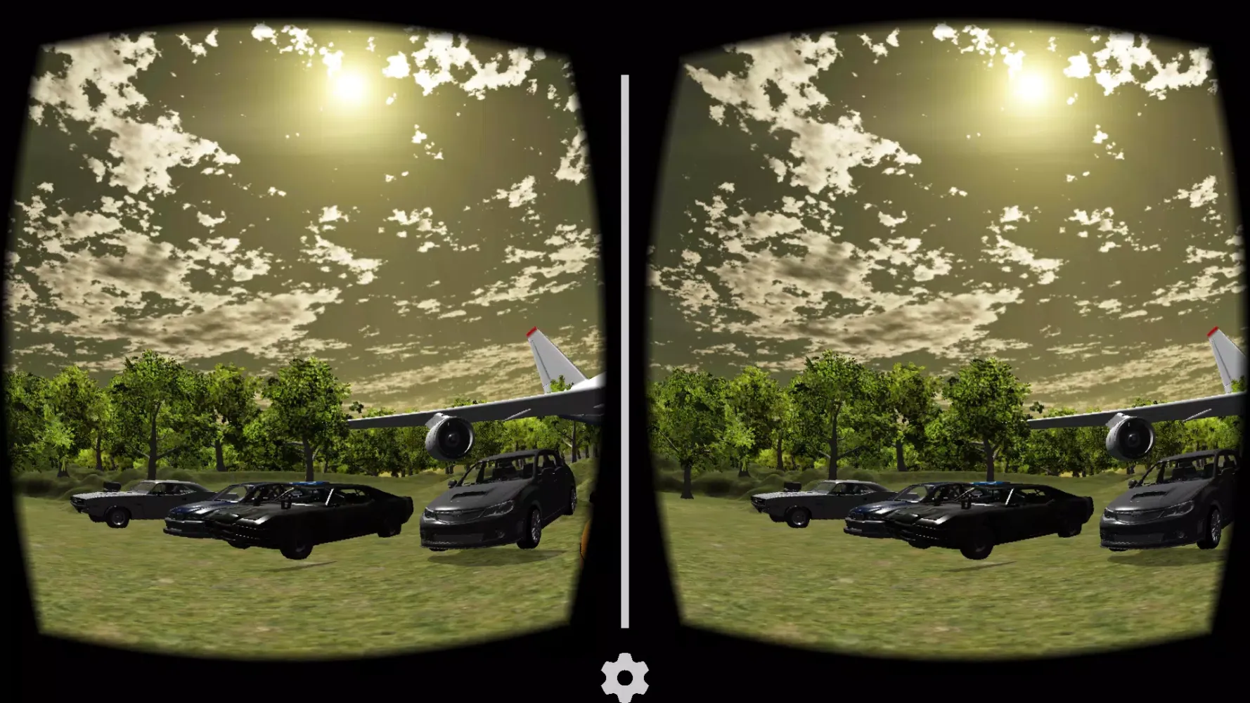 AeroAuto VR - Google CardBoard Screenshots