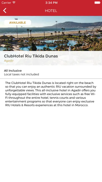 Скриншоты Riu PartnerClub