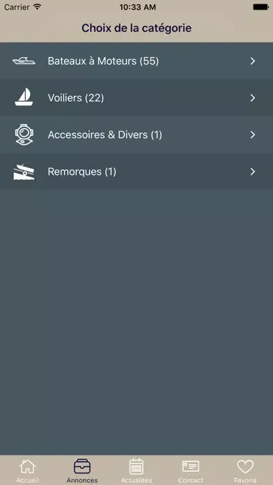 Zrzuty ekranu AB Yachting