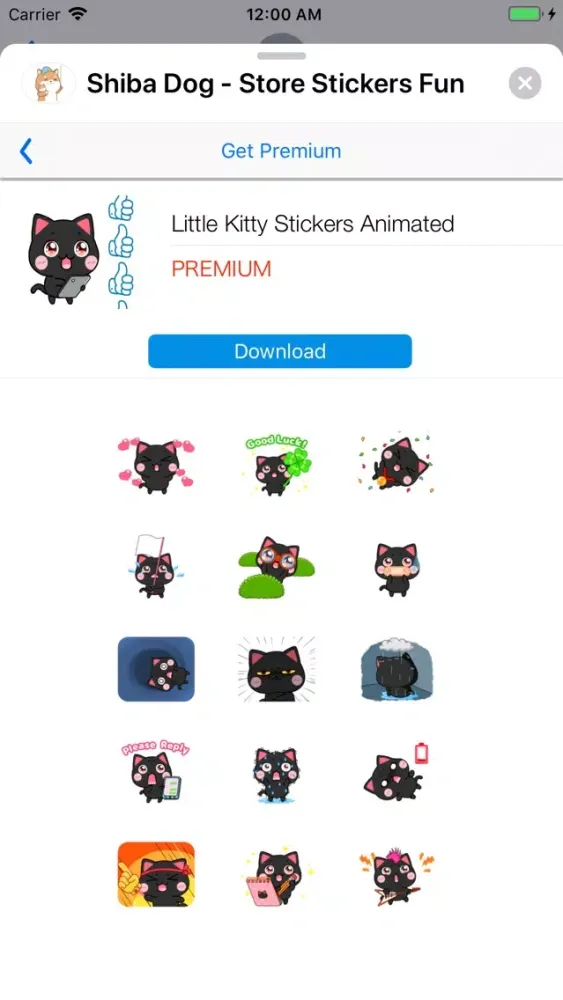 Capturas de pantalla de Shiba Dog -Store Sticker Fun