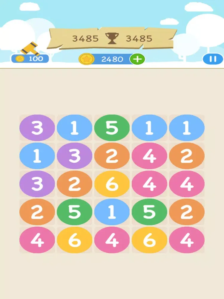 Circle Crush - an interesting free game iPad  سکرین شاٹس