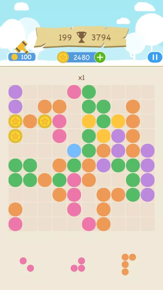 Circle Crush - an interesting free game سکرین شاٹس