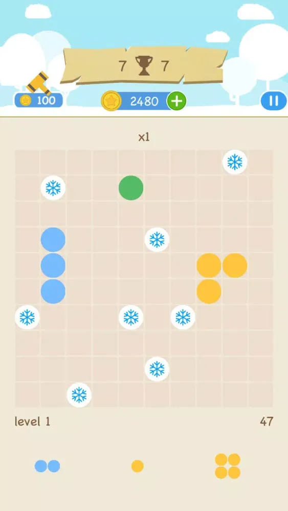 Circle Crush - an interesting free game سکرین شاٹس