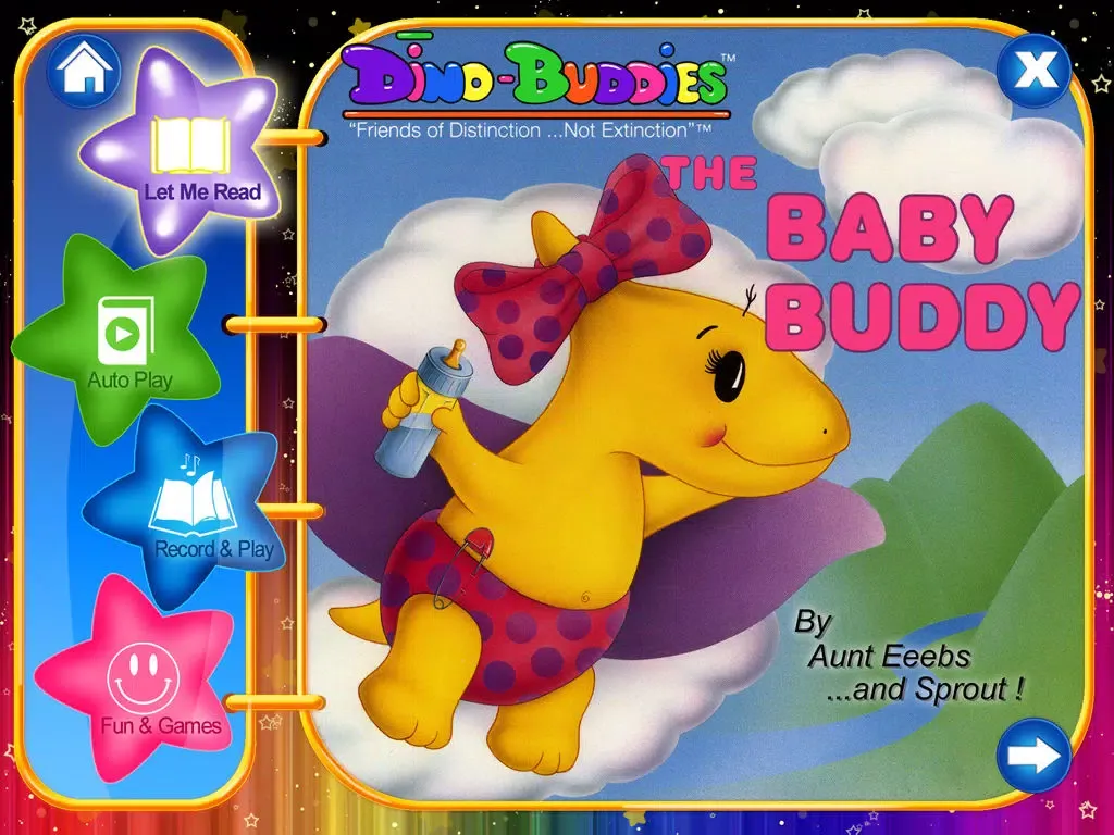 Dino-Buddies™ – The Baby Buddy Interactive eBook App (English) iPad  スクリーンショット