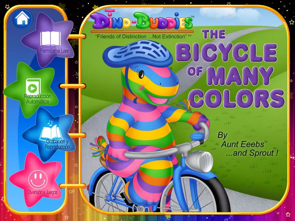 Ảnh chụp màn hình của Dino-Buddies™ - La Bicicleta de Muchos Colores (Spanish) iPad 