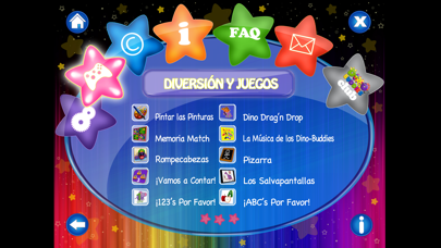 Dino-Buddies™ – El Debut de los Dinosaurios eBook App Interactivo (Spanish) Screenshots
