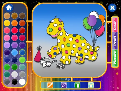 Capturas de pantalla de Dino-Buddies – Let’s Go To Grammy’s Interactive eBook App (English) iPad 