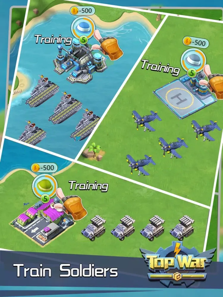 Capturas de pantalla de Top War: Battle Game iPad 