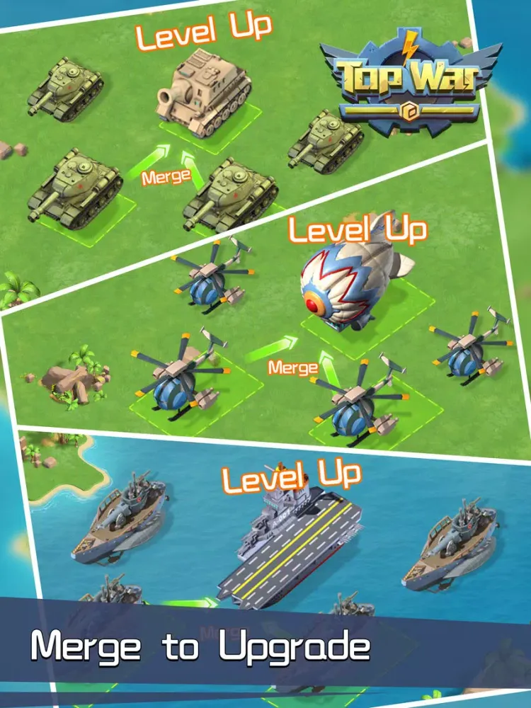 Capturas de pantalla de Top War: Battle Game iPad 