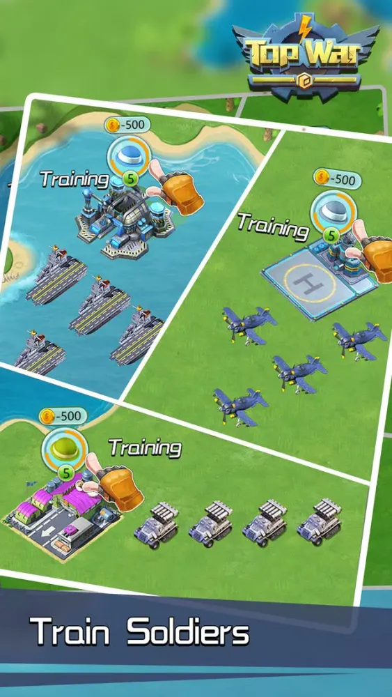 Capturas de pantalla de Top War: Battle Game