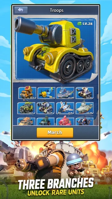 Top War: Battle Game スクリーンショット
