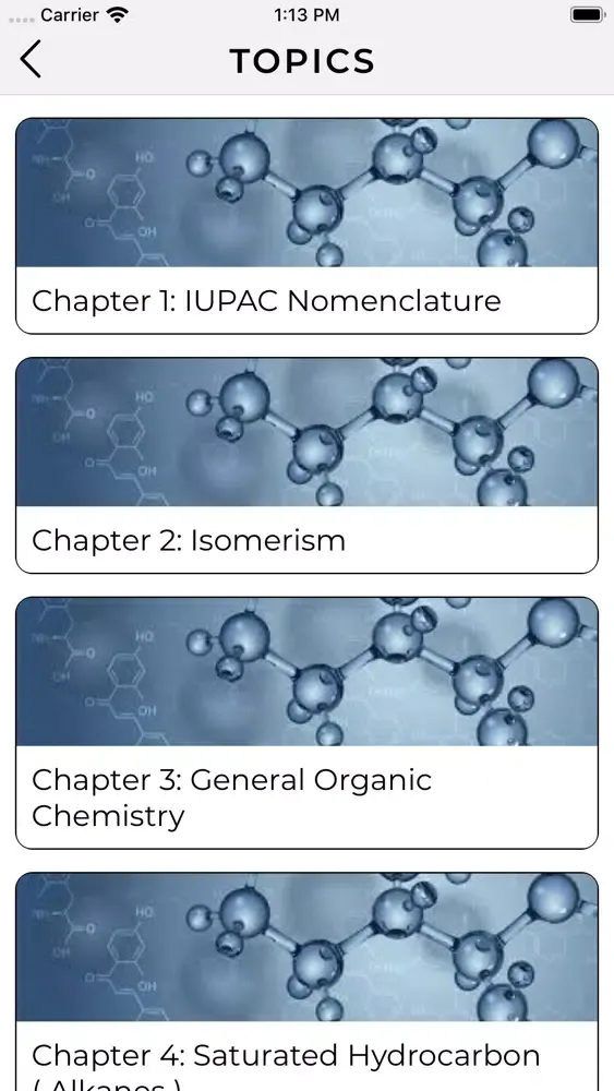 Ảnh chụp màn hình của Chemistry By Himanshu Pandey