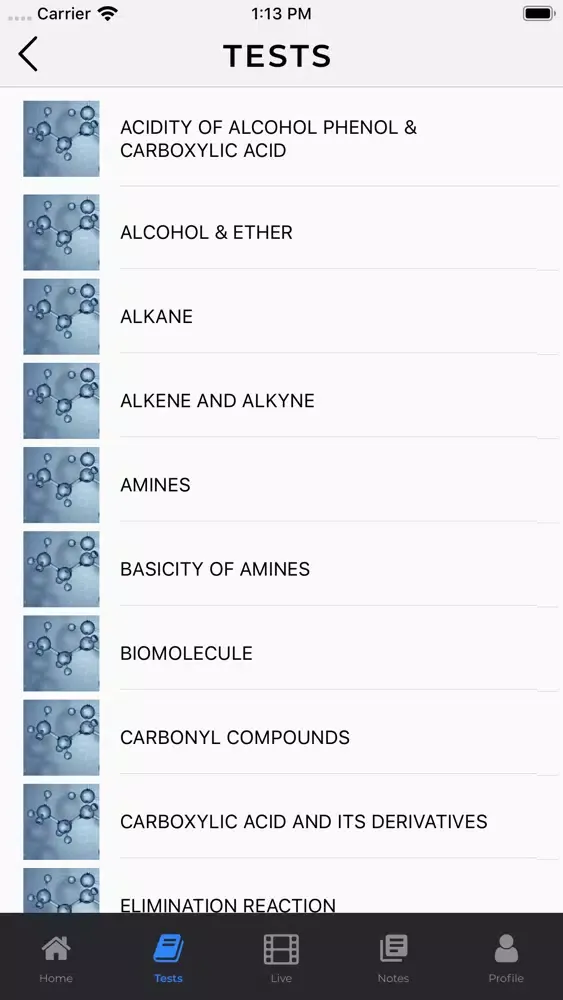 Ảnh chụp màn hình của Chemistry By Himanshu Pandey