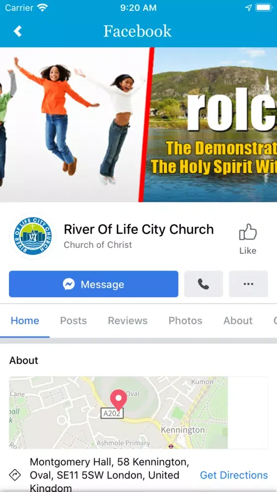 Capturas de pantalla de River of Life City Church
