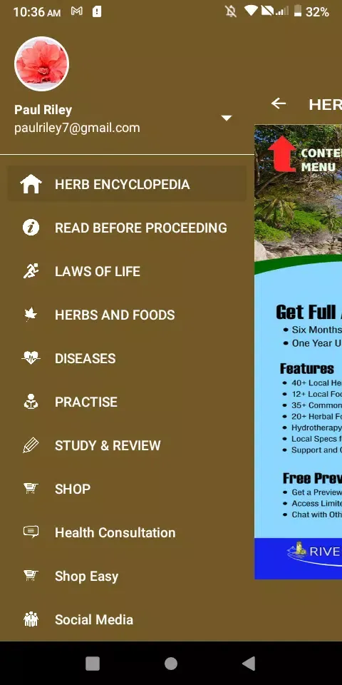 Zrzuty ekranu Caribbean Herbal Encyclopedia