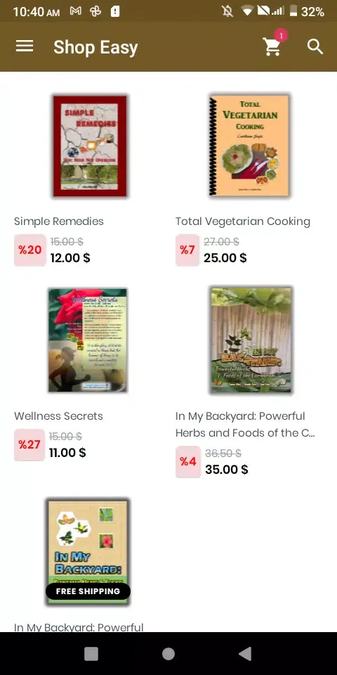 Zrzuty ekranu Caribbean Herbal Encyclopedia