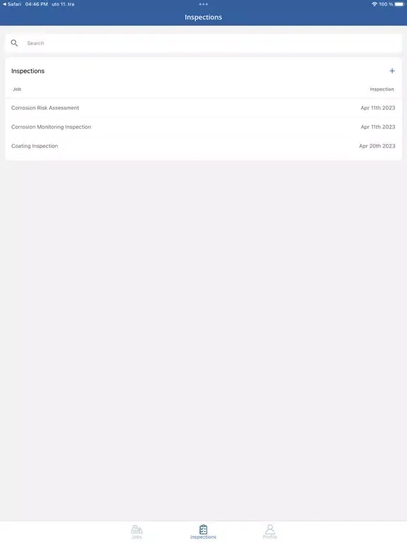 Capturas de pantalla de Stormwater Inspection iPad 