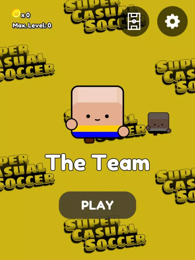 Ảnh chụp màn hình của Super Casual Soccer iPad 