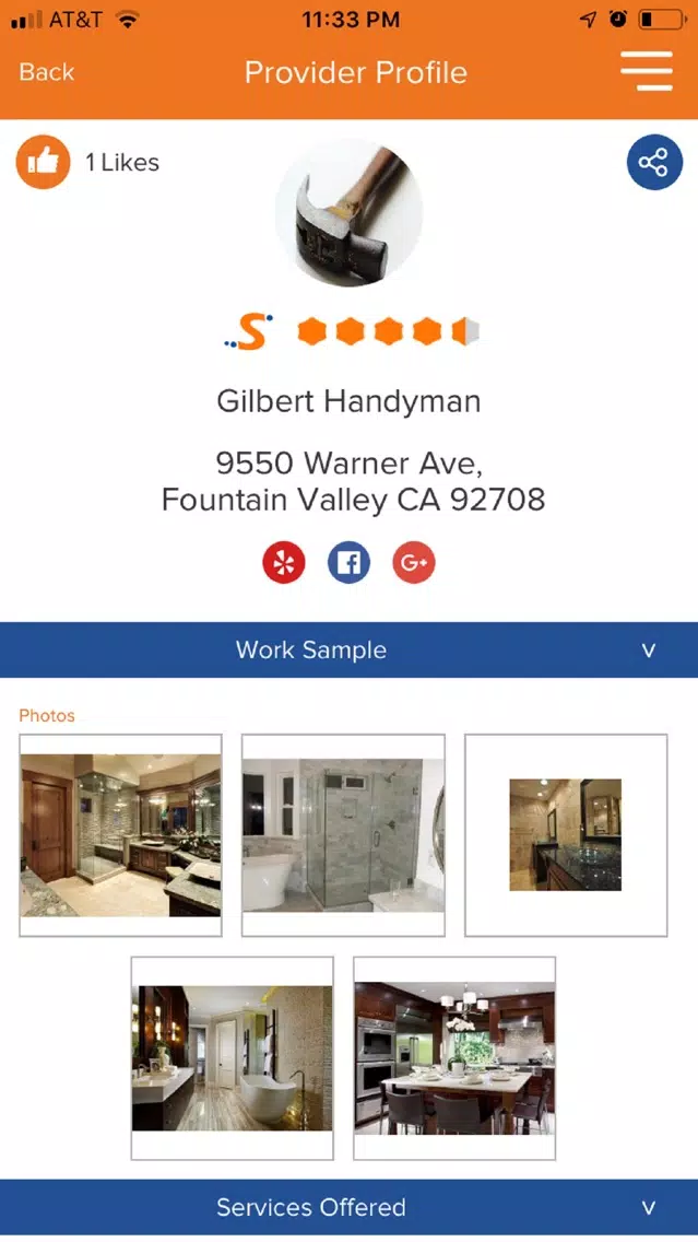 Capturas de pantalla de Saever - Hire pros, get quotes