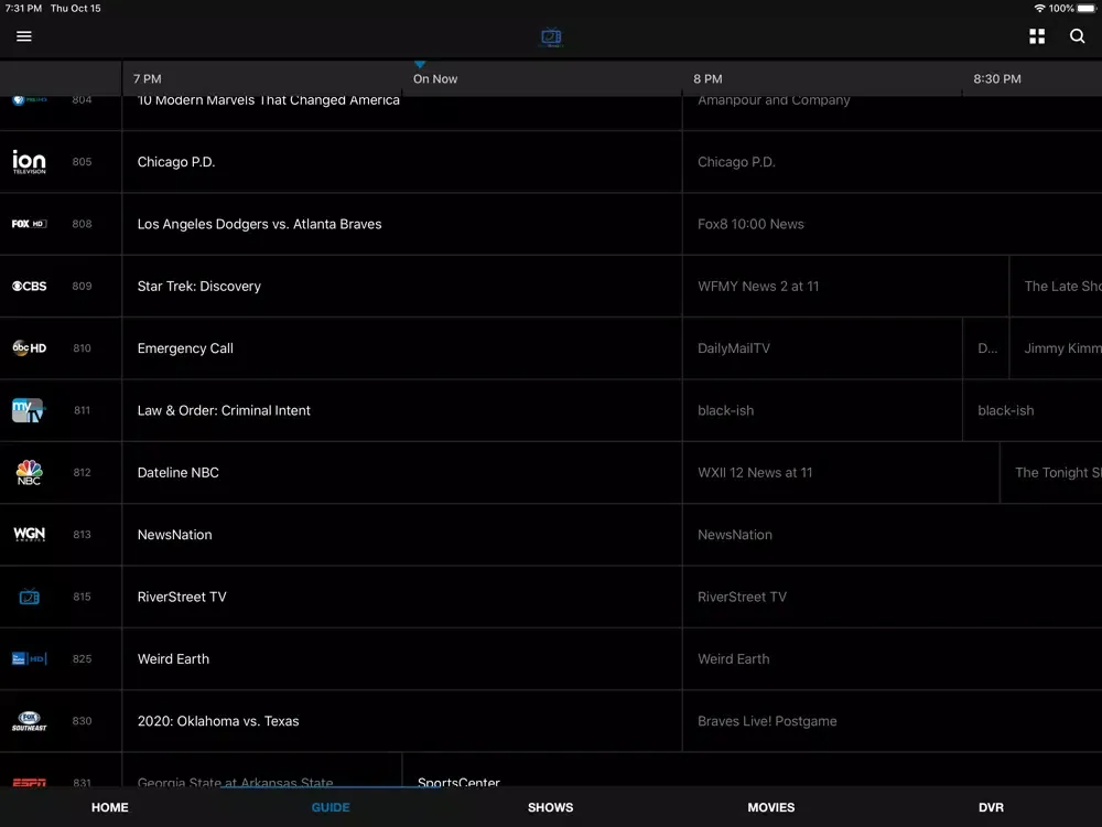 RiverStreetTV iPad  स्क्रीनशॉट