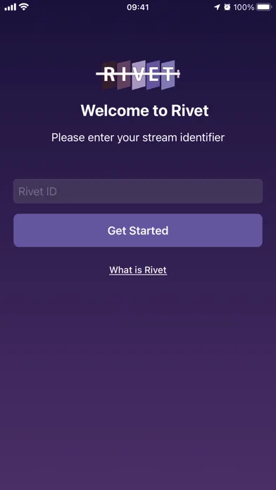 ภาพหน้าจอของ Rivet Remote