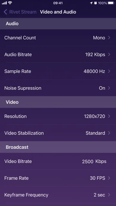 ภาพหน้าจอของ Rivet Remote