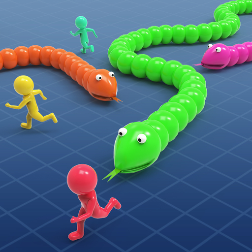 Snake vs StickMan : Big Snake