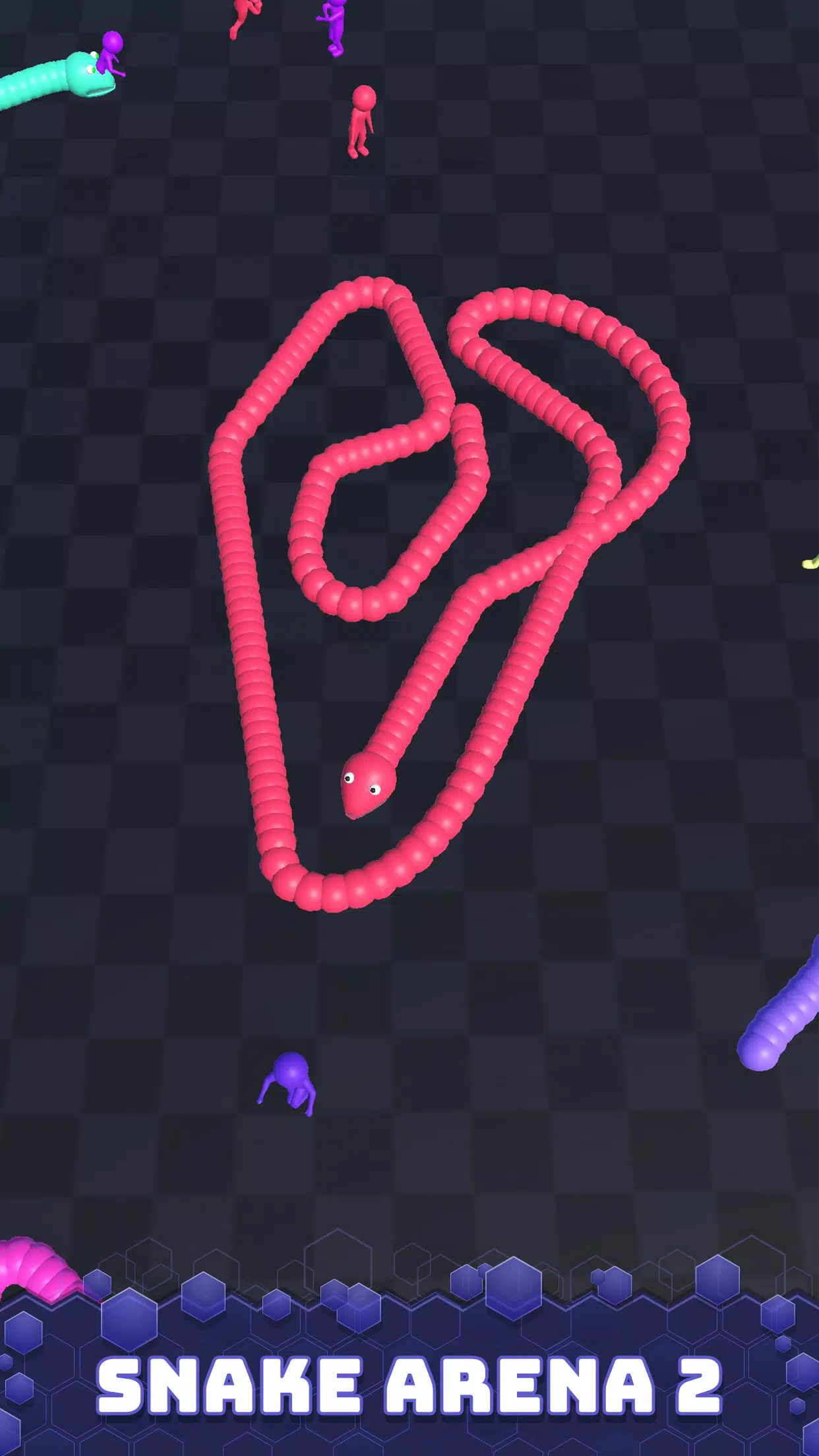 Snake vs StickMan : Big Snake Screenshots