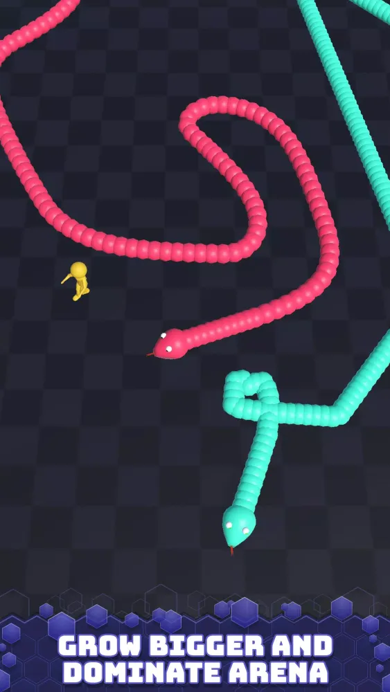 Snake vs StickMan : Big Snake Screenshots