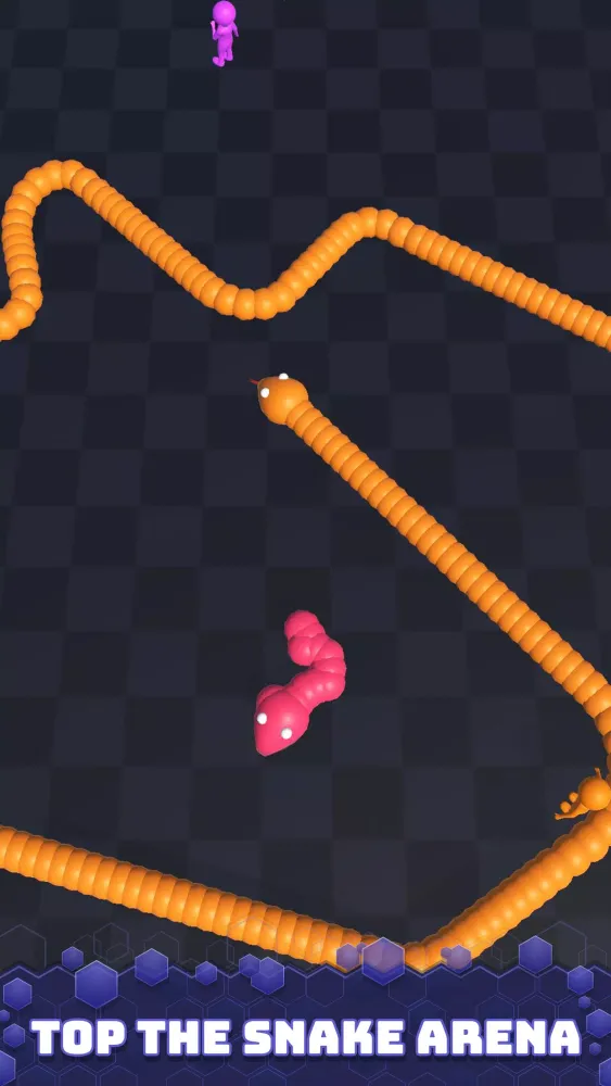 Snake vs StickMan : Big Snake Screenshots