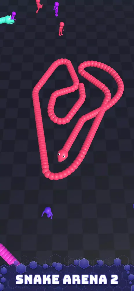 Snake vs StickMan : Big Snake Screenshots