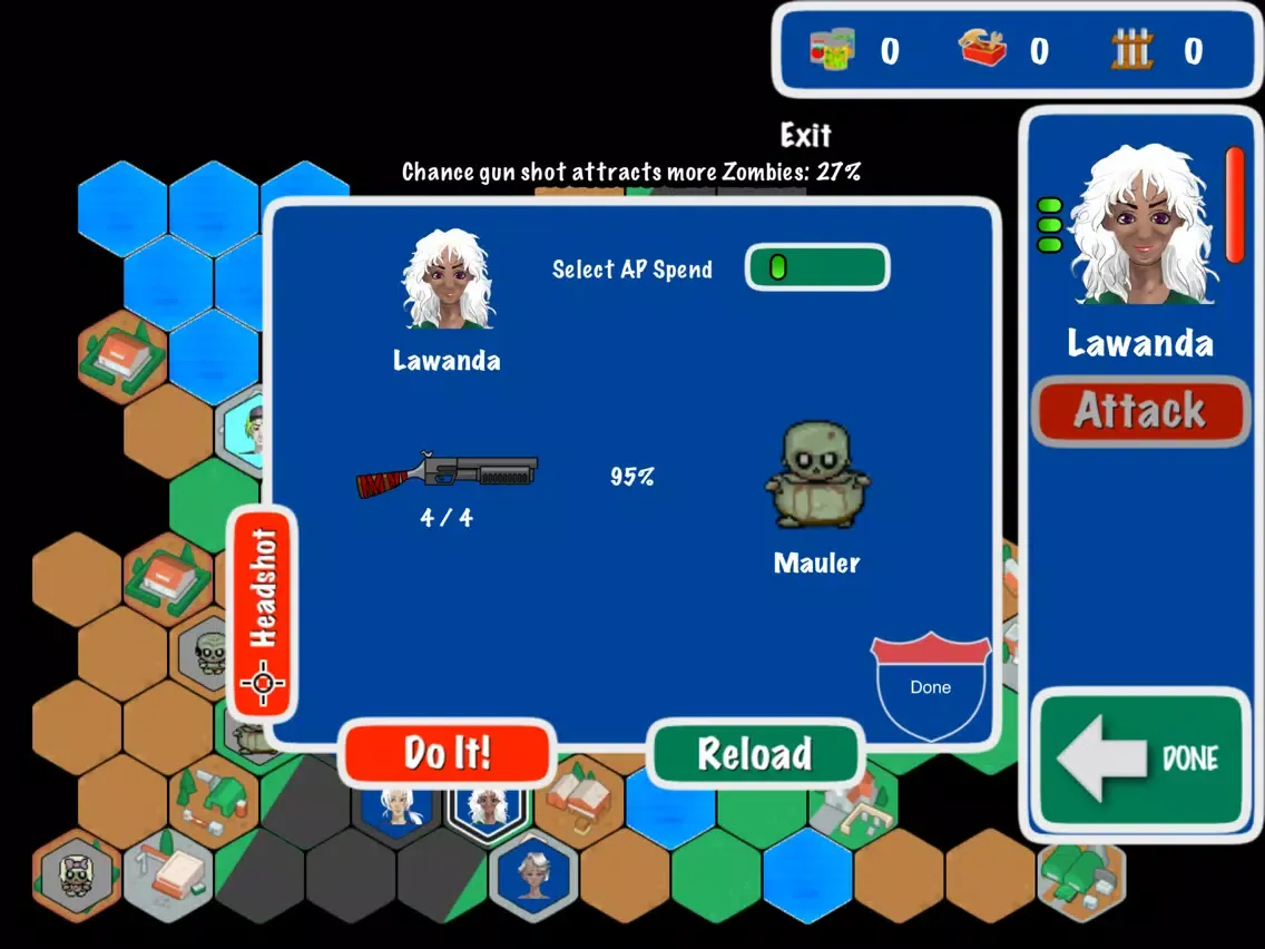 Zombie: Day by Day iPad  Screenshots