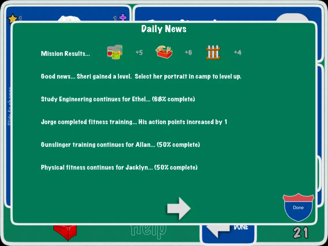 Zombie: Day by Day iPad  Screenshots