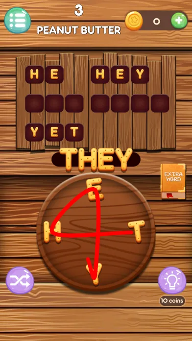 Ảnh chụp màn hình của Word Cook- Crossword Puzzle
