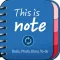 This Is Note (Calendar + PhotoAlbums + Diary + To-do)