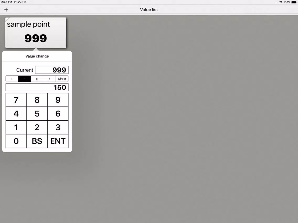ValueBoard Light iPad  Ekran Görüntüleri