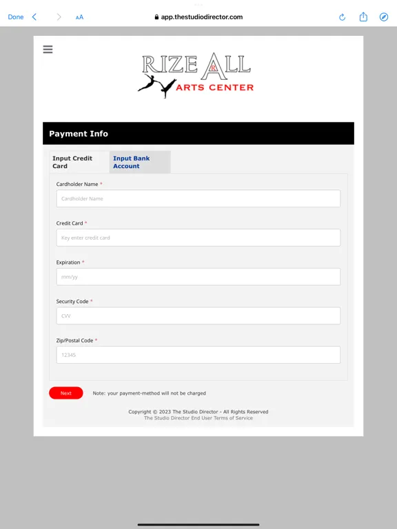 Screenshot di Rize All CA iPad 