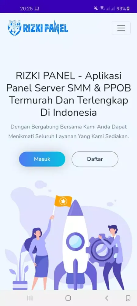 ภาพหน้าจอของ RIZKI PANEL
