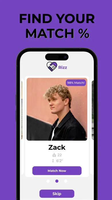 Rizz - College Matchmaking App应用截图