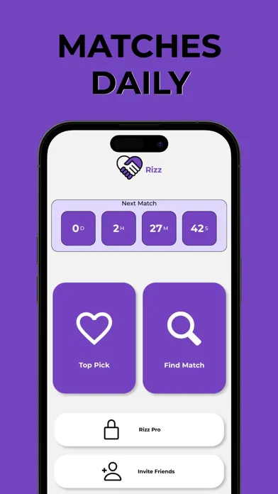 Rizz - College Matchmaking App应用截图