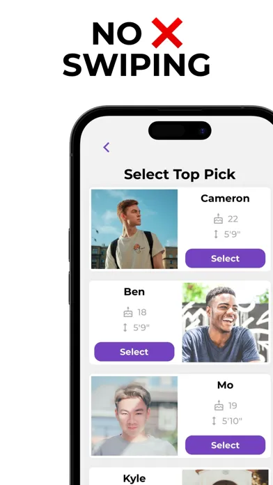 Rizz - College Matchmaking App应用截图