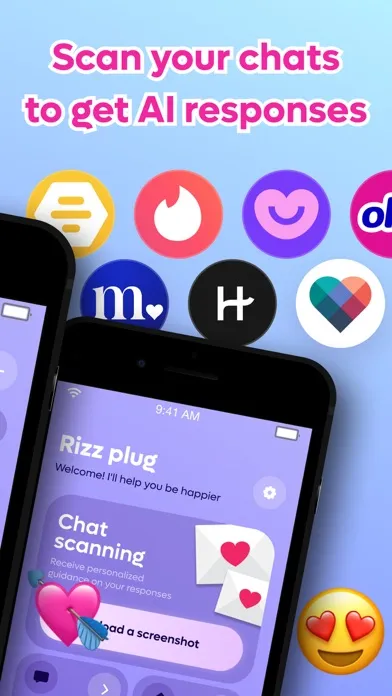 Rizz Up - AI Flirt Assistant Screenshots