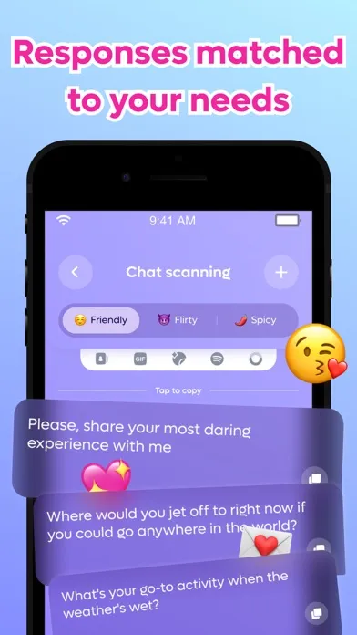 Rizz Up - AI Flirt Assistant Screenshots