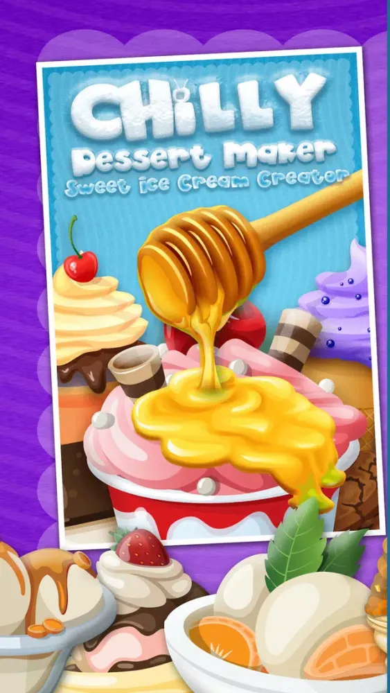 Capturas de pantalla de A+ Chilly Dessert Maker & Sweet Ice Cream Creator - Cone, Sundae, & Sandwich