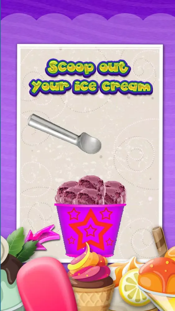 Capturas de pantalla de A+ Chilly Dessert Maker & Sweet Ice Cream Creator - Cone, Sundae, & Sandwich