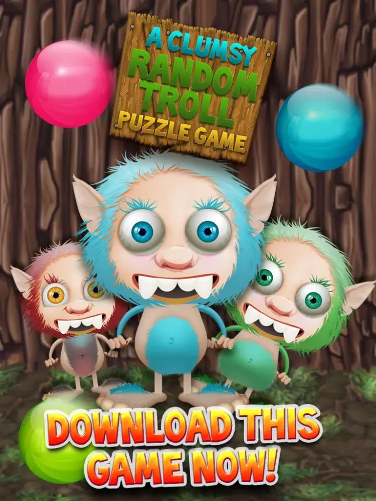 Скриншоты A Clumsy Pile of Trolls Puzzle Game iPad 