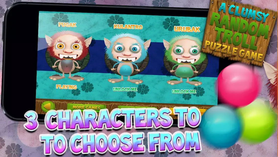 Скриншоты A Clumsy Pile of Trolls Puzzle Game