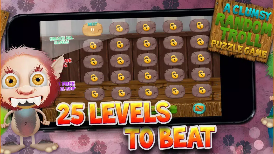 Скриншоты A Clumsy Pile of Trolls Puzzle Game